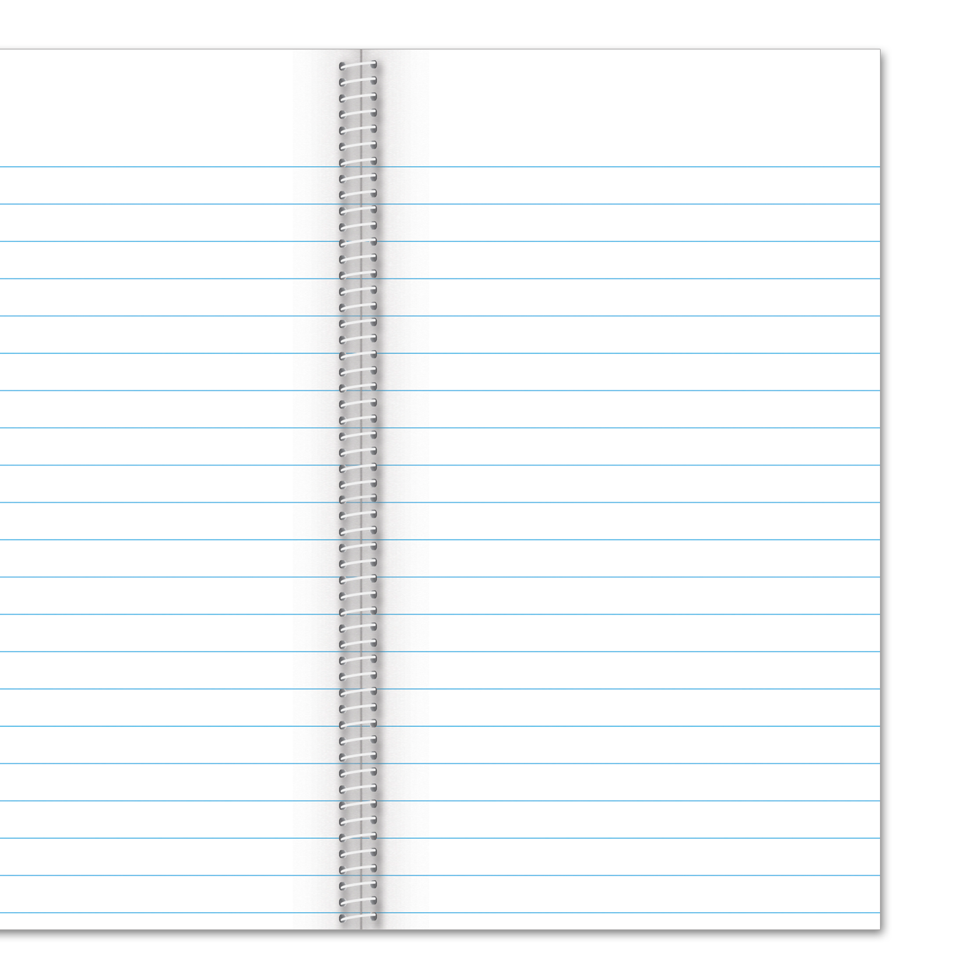 Warwick Notebook 8B1 50 Leaf Spiral Ruled 7mm 165 x 100mm