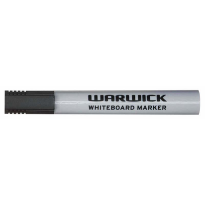 Warwick Whiteboard Marker Bullet Tip Black