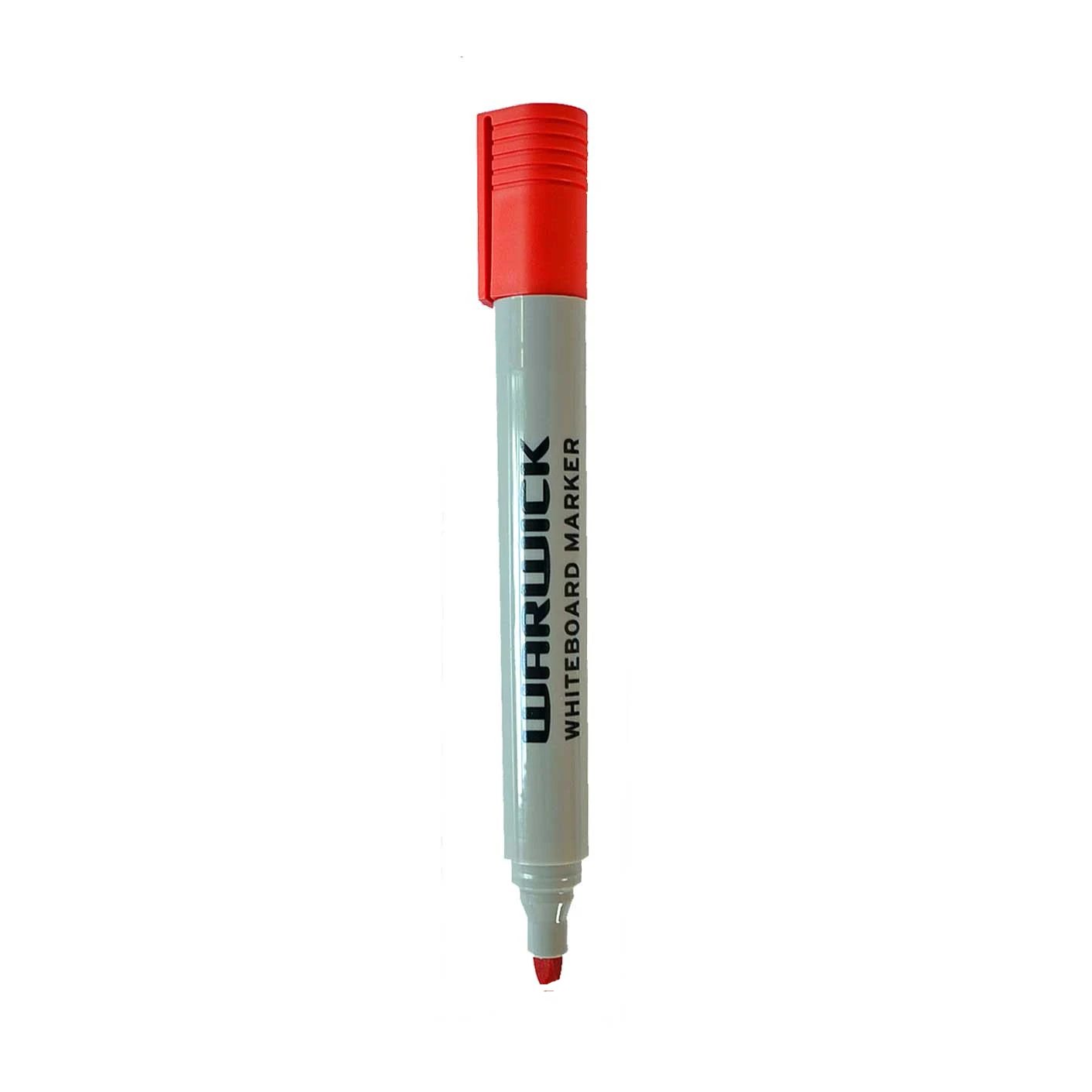 Warwick Whiteboard Marker Chisel Tip Red