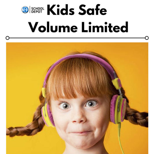 Volume Limited Headphones for Kids