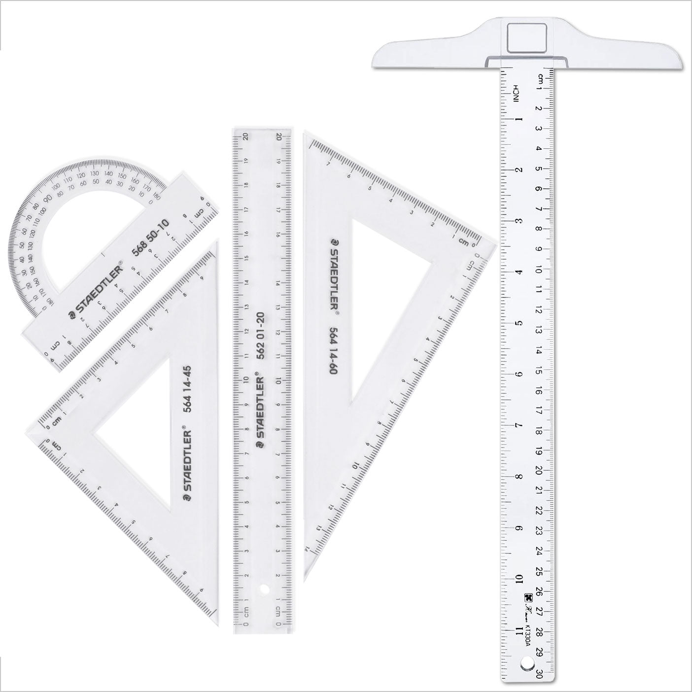 Protractors, Set-Squares & T-Squares – School Depot NZ