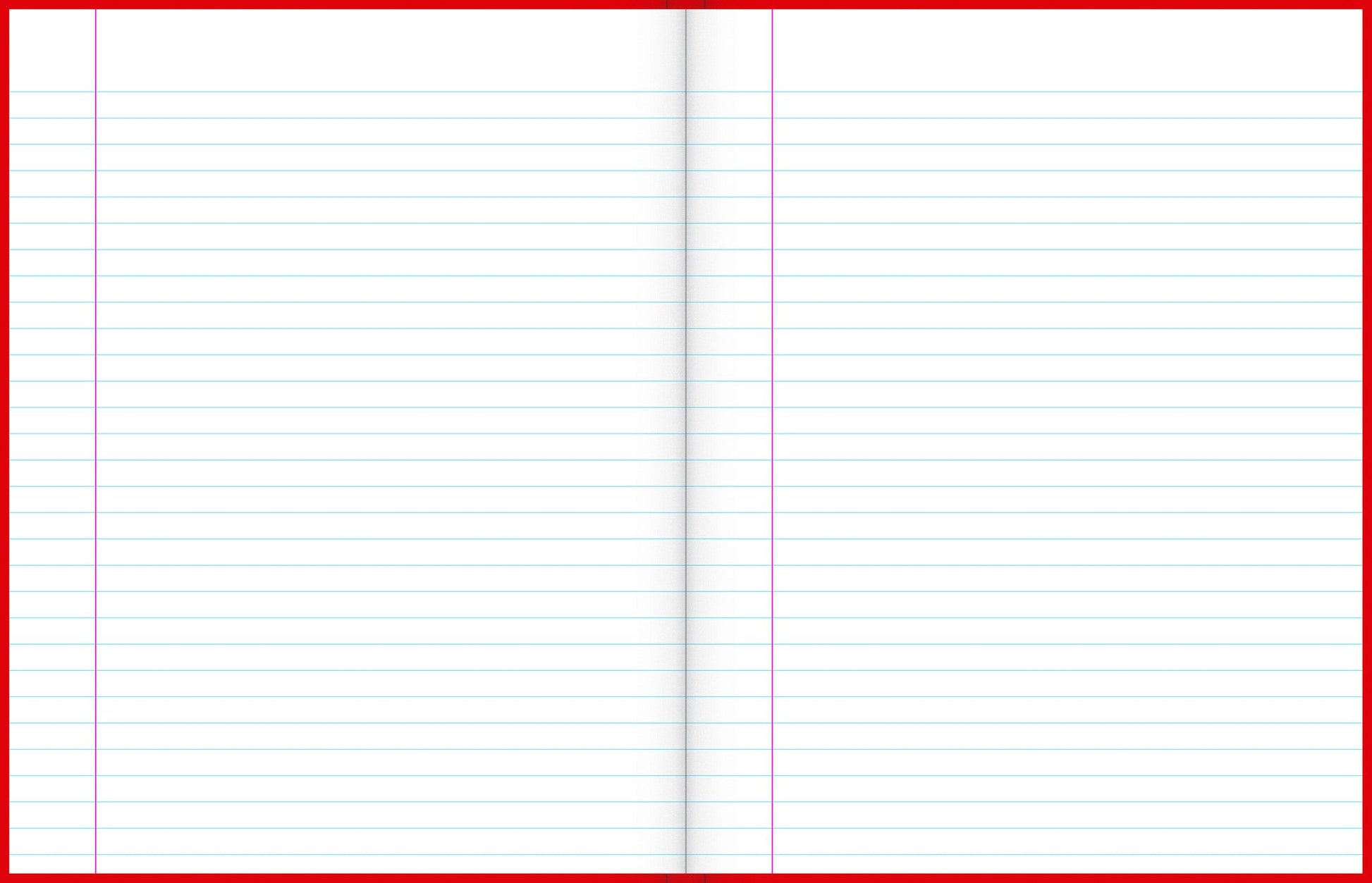 2write 2B4 Lecture Book Ruled 7mm 94 Leaf with Margins Hardcover