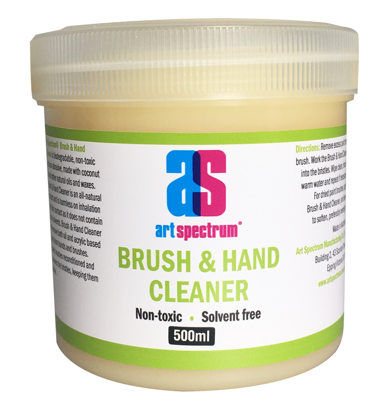 AS Art Spectrum Hand & Brush Cleaner Wax & Oil Natural Ingredients 500ml