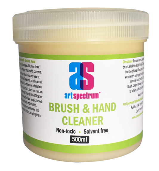 AS Art Spectrum Hand & Brush Cleaner Wax & Oil Natural Ingredients 500ml