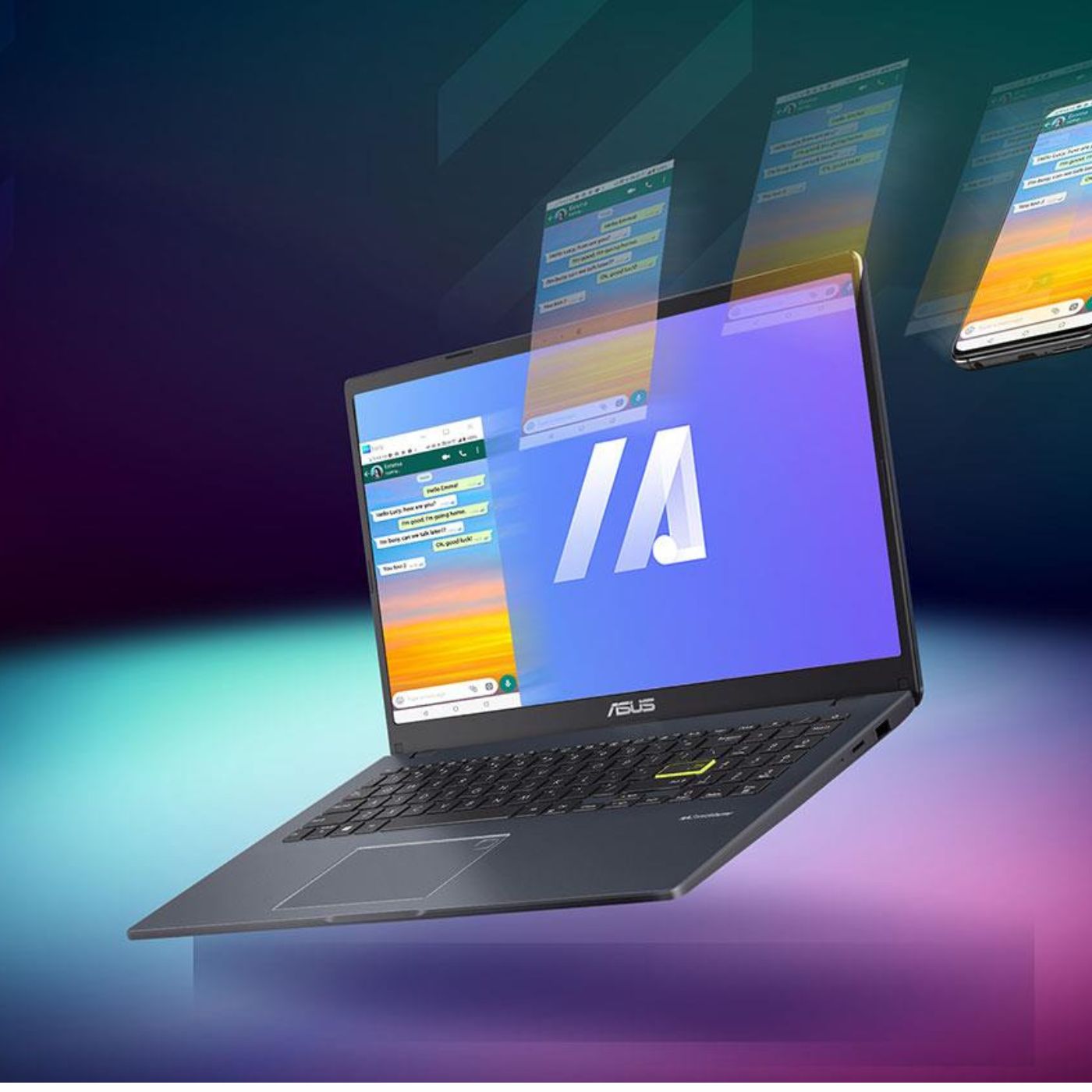 ASUS Vivobook 15.6" Nano Edge Display FHD  Intel Celeron N4500 4GB RAM 128GB Windows 11 Home
