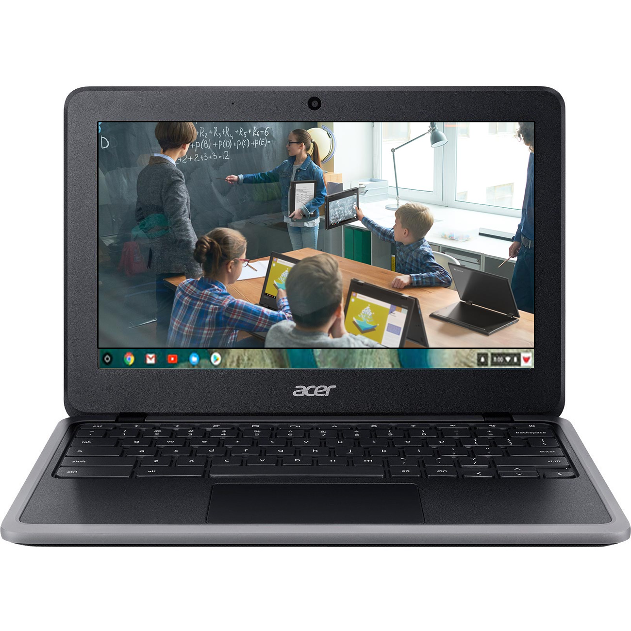 Acer Rugged Chromebook 11.6" HD Intel Celeron C733JC08 N4120 4GB 32GB WiFi Webcam MicroSD Card Reader