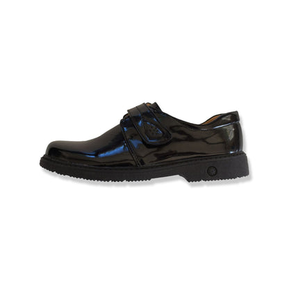 Alex School Shoes Black Size 25 to 38