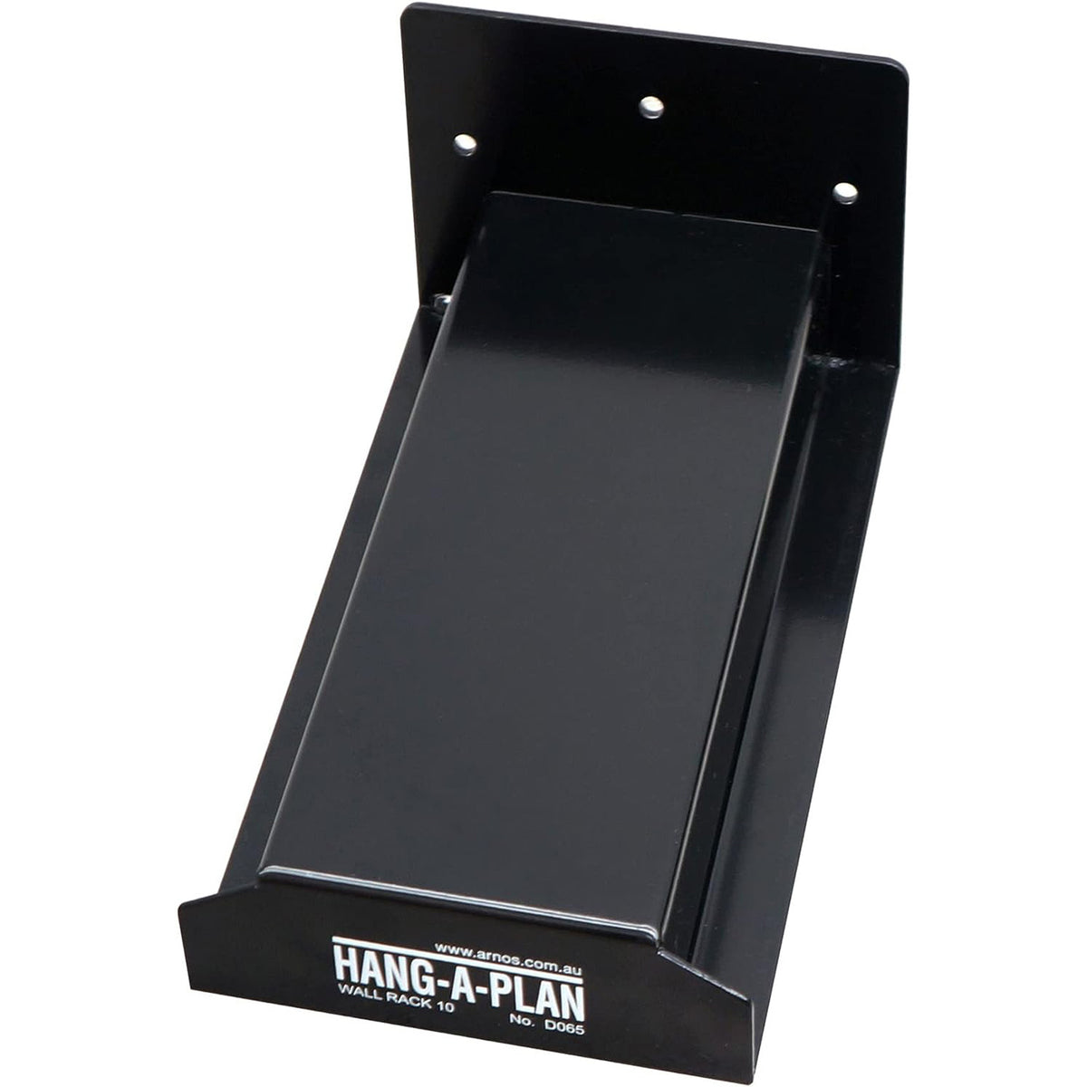 Front Loader Shelf Arnos Hang-A-Plan Front Loader Wall Rack WR1200 Black – School Depot NZ
