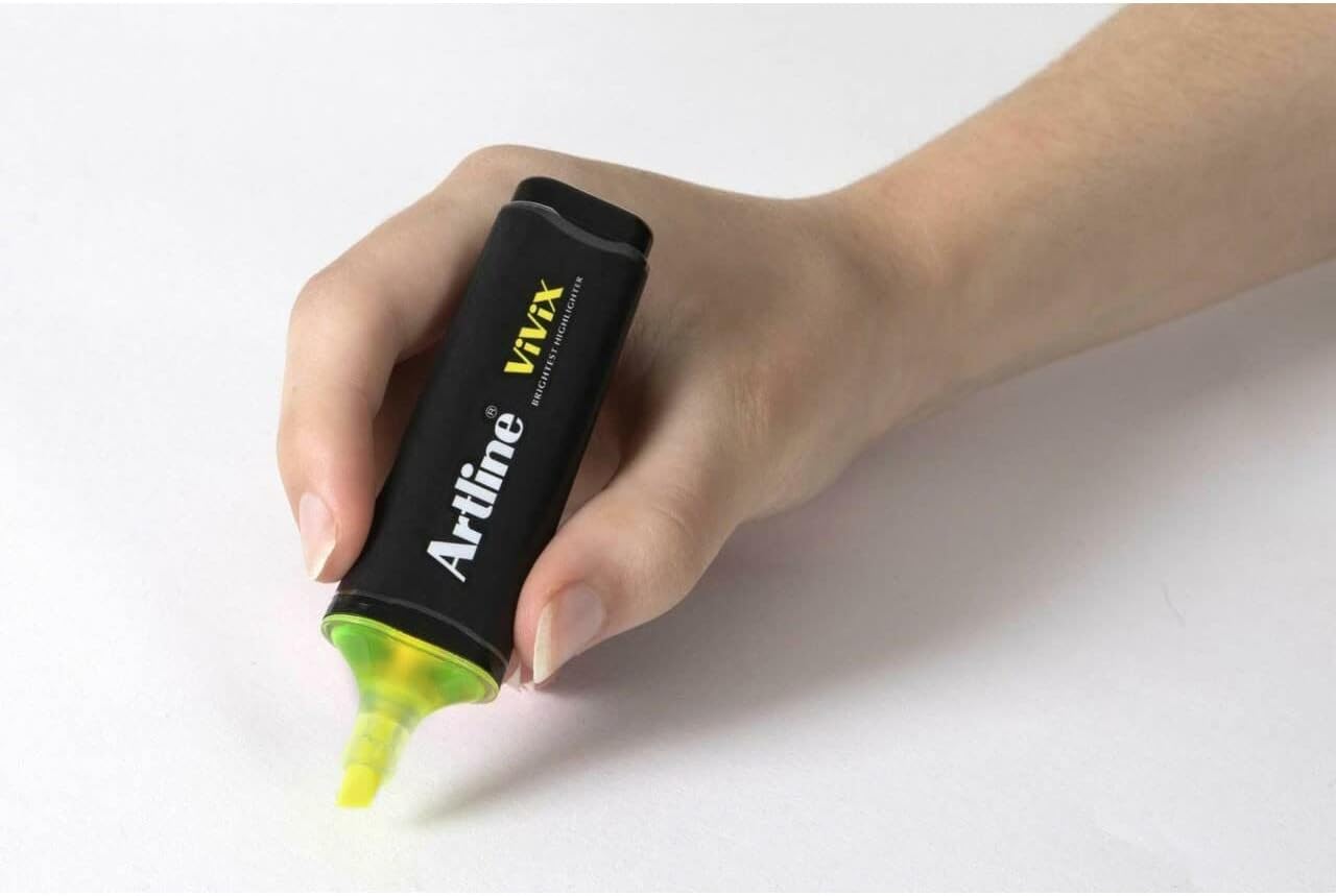 Artline Highlighter ViViX Chisel Tip Yellow