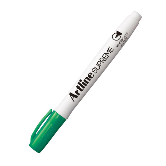 Artline Whiteboard Marker Supreme Antimicrobial Bullet Tip Green