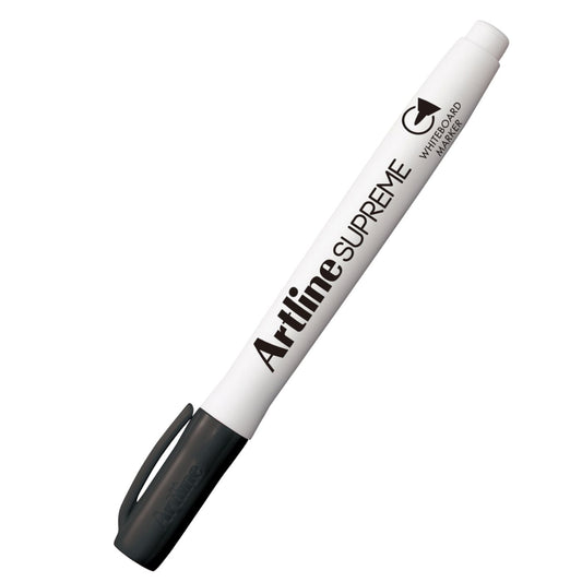 Artline Whiteboard Marker Supreme Bullet Tip Antimicrobial Black