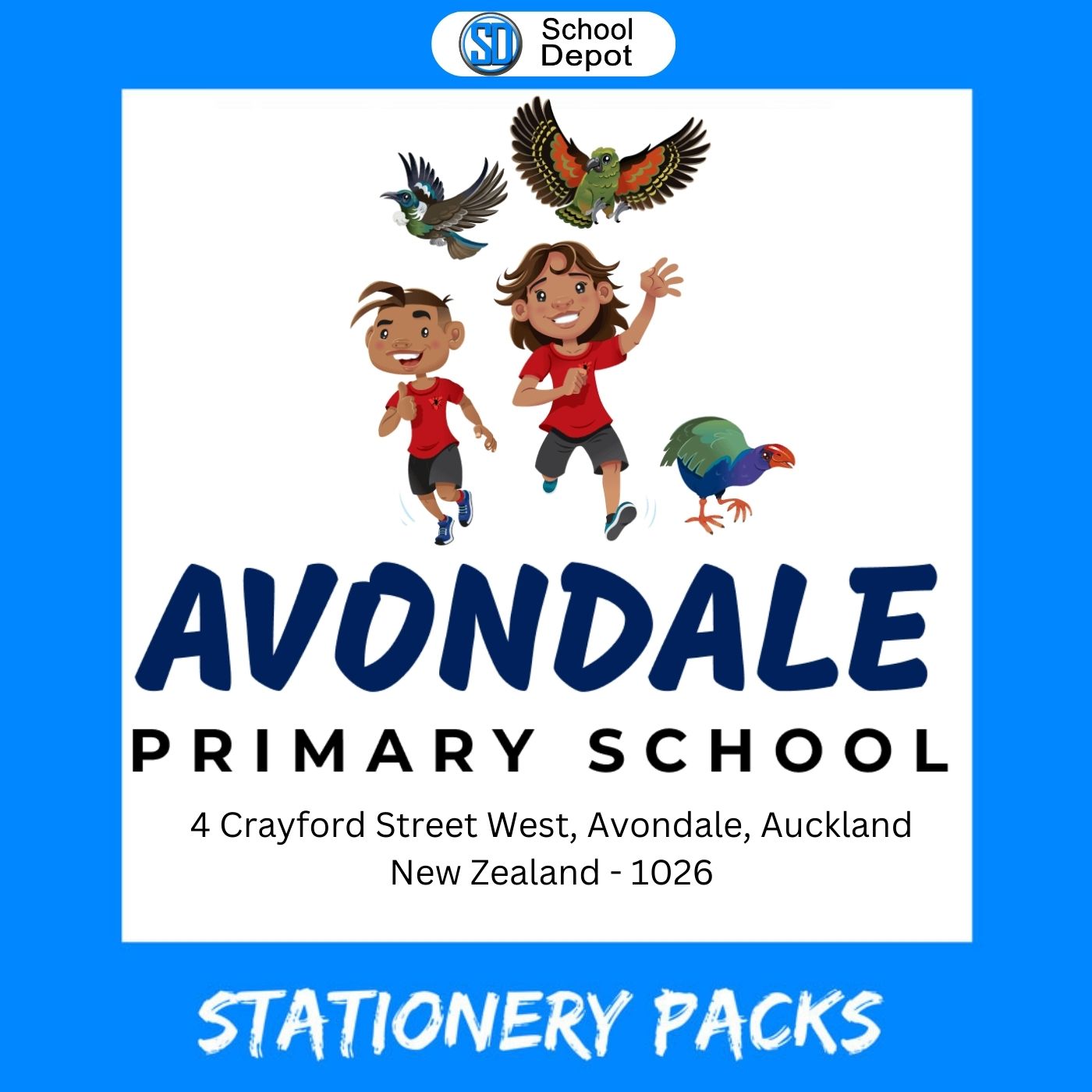 Avondale Primary School Stationery Pack