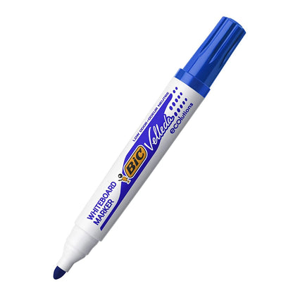 BIC Whiteboard Marker Velleda Bullet Tip Ecolutions Blue