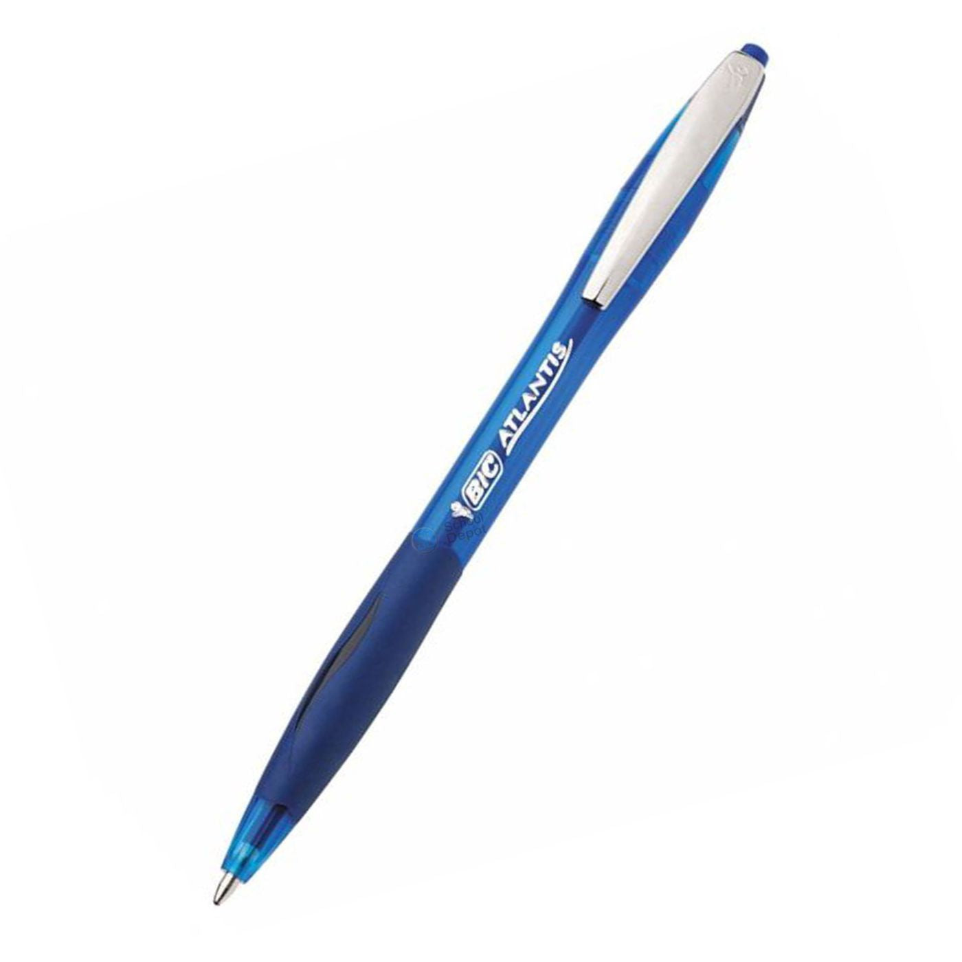 BIC Atlantis Ballpoint Pen Retractable Medium Tip Black
