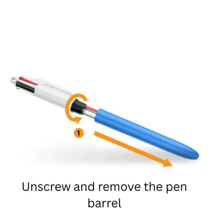 Bic Ballpoint Pen 4 Colour Original Medium Tip