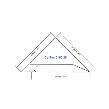 Blundell Harling Set Square Adjustable Acrylic Angle Line 30cm