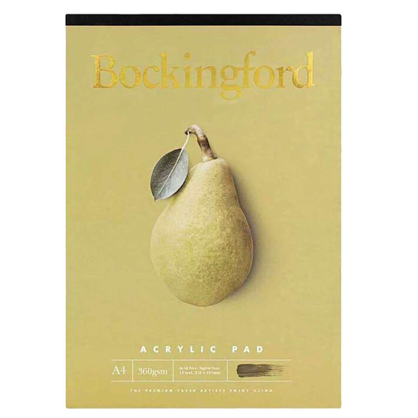 Bockingford Pad for Acrylic Painting A4 360gsm 12 Leaf