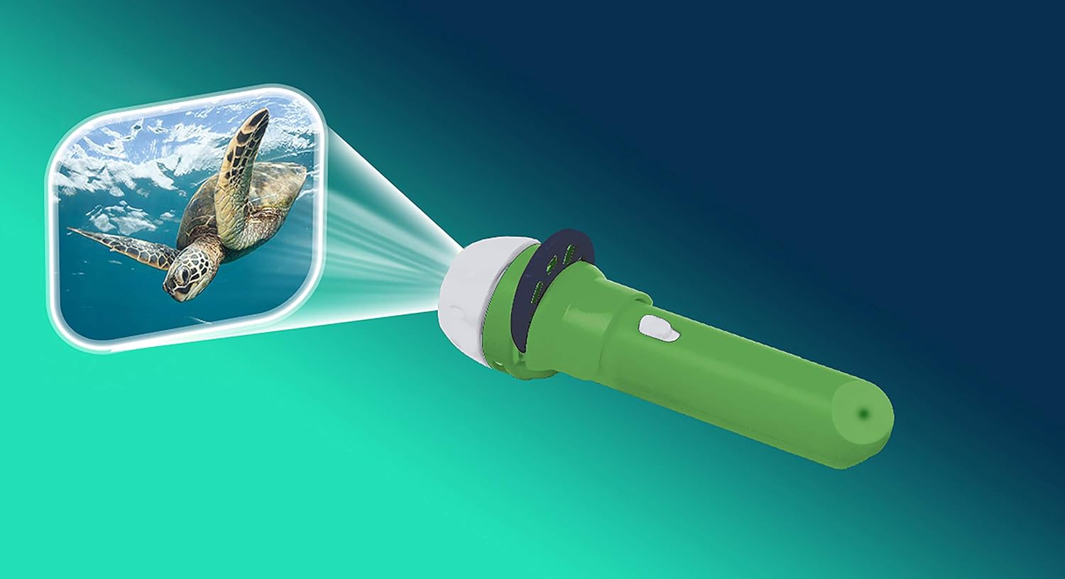 Brainstorm Toys NHM Torch & Projector 24 Images Sea Creatures