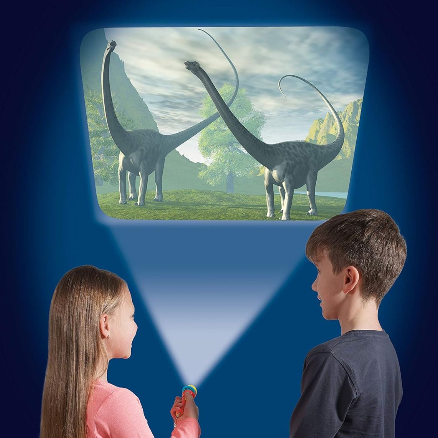 Brainstorm Toys NHM Torch & Projector 24 Images Sea Dinosaur