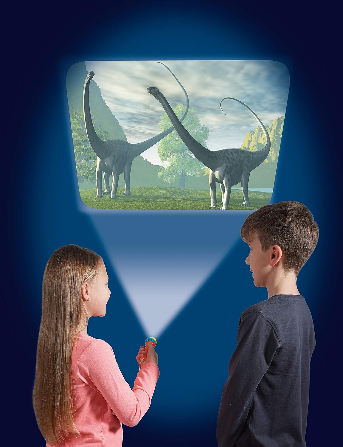 Brainstorm Toys NHM Torch & Projector 24 Images Sea Dinosaur