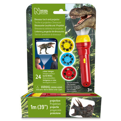 Brainstorm Toys NHM Torch & Projector 24 Images Sea Dinosaur