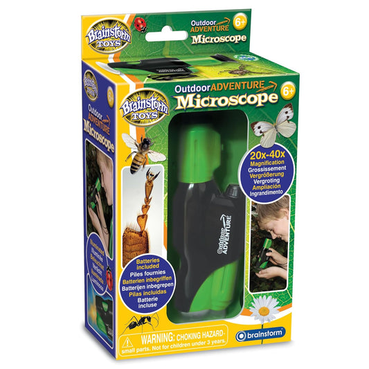 Brainstorm Toys Outdoor Adventure Hand-Held Telescope 40 x Magnification