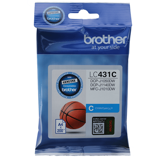 Brother LC431C Ink Cartridge Cyan