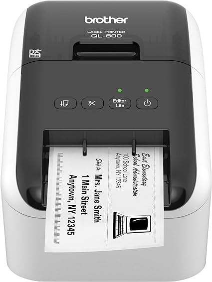 Brother QL-800 Desktop Therman Label Printer 2 Colour