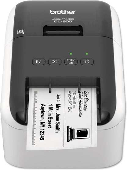 Brother QL-800 Desktop Therman Label Printer 2 Colour