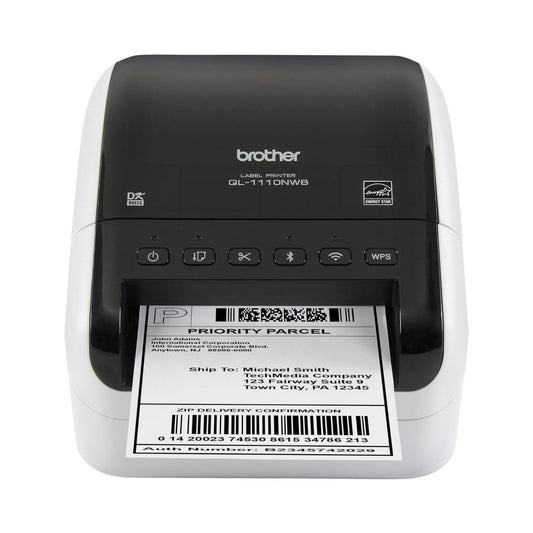Brother QL1110NWB Desktop Thermal Label Printer Wide Format Wireless