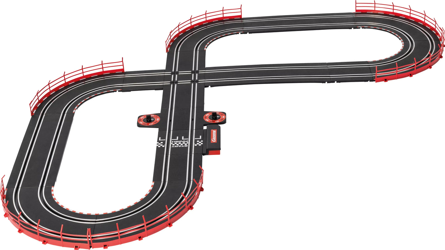 CARRERA GO!!! NASCAR Watkins Glen Duel Slot Car Racing Set 1:43