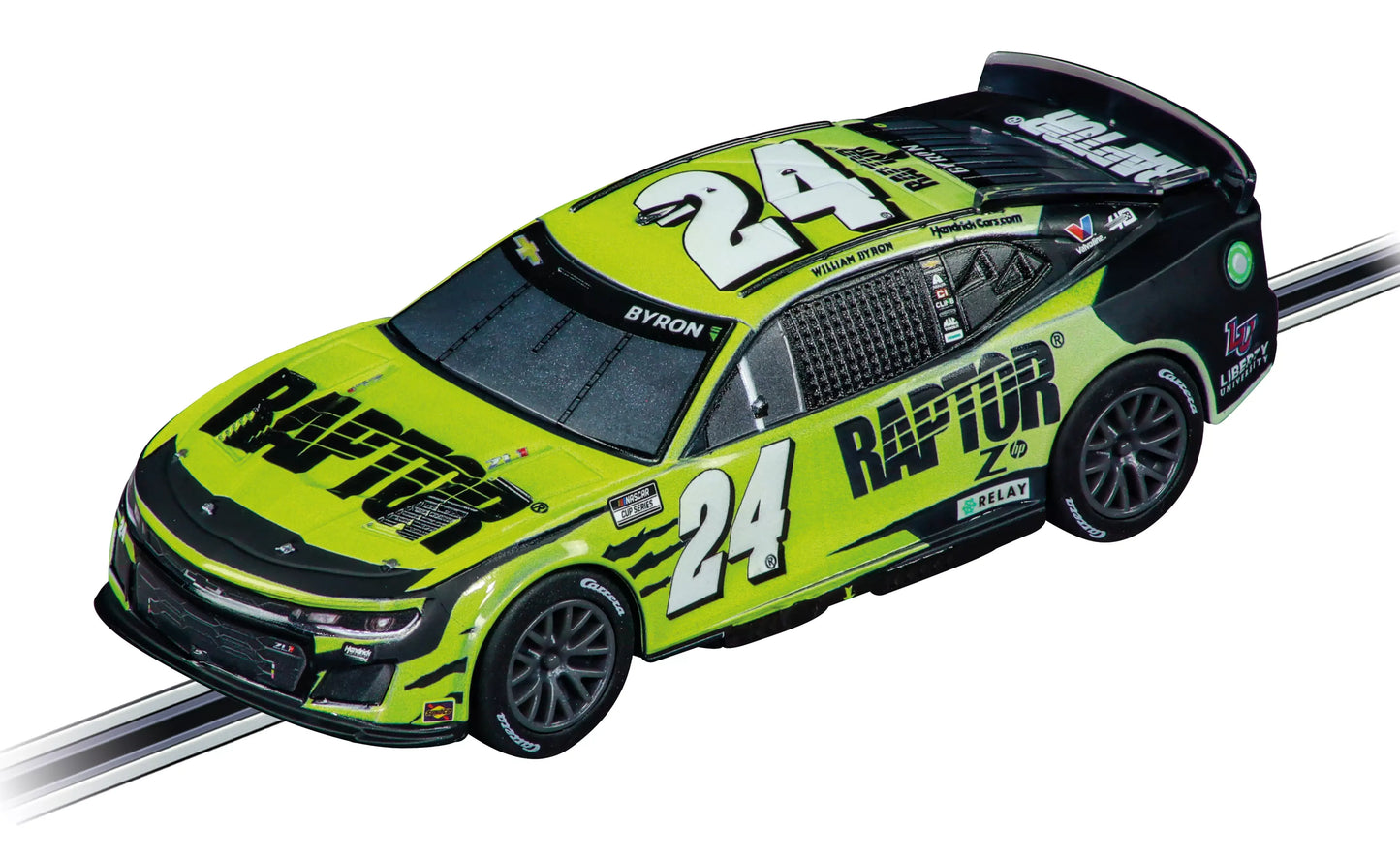 CARRERA GO!!! NASCAR Watkins Glen Duel Slot Car Racing Set 1:43