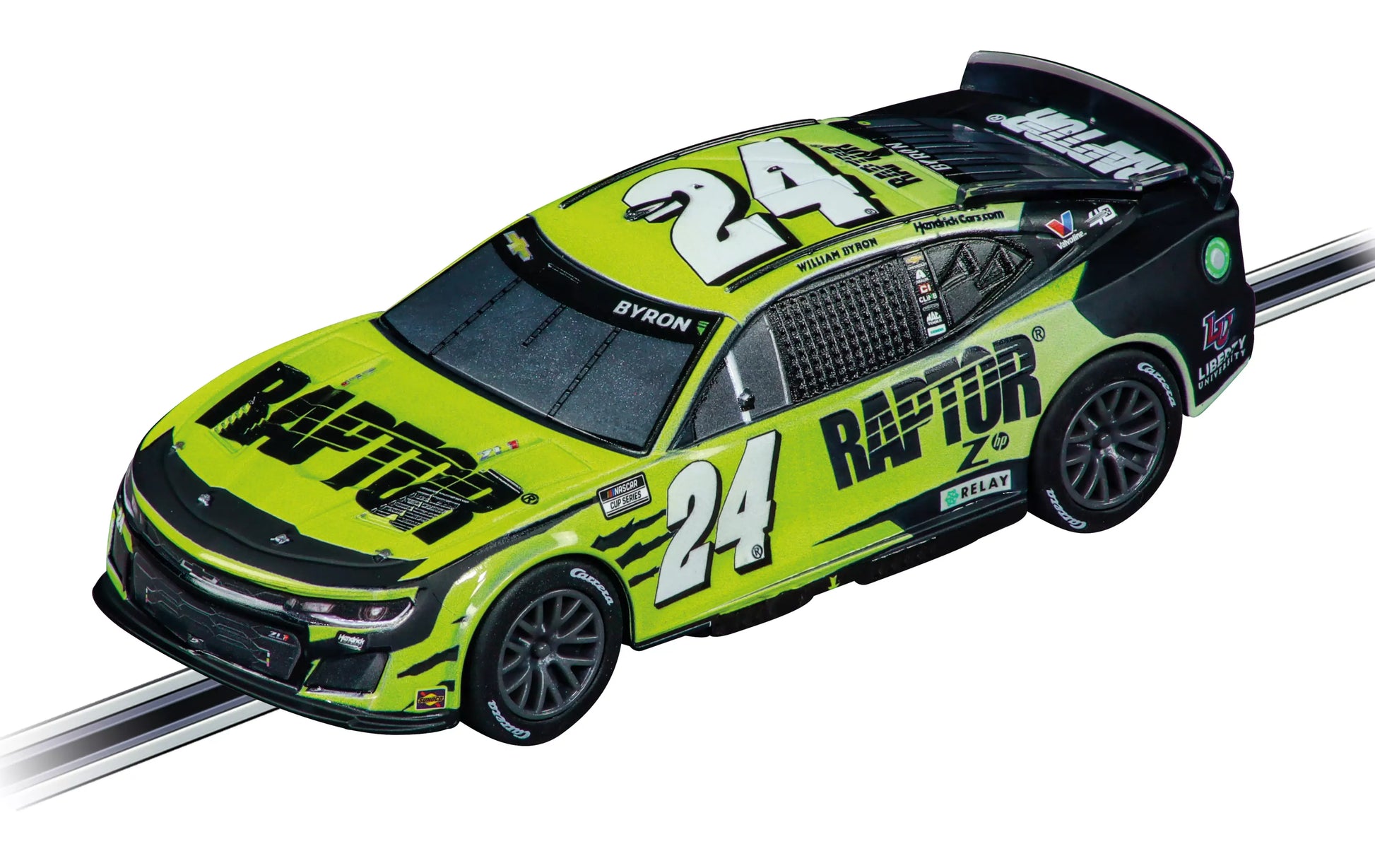 CARRERA GO!!! NASCAR Watkins Glen Duel Slot Car Racing Set 1:43