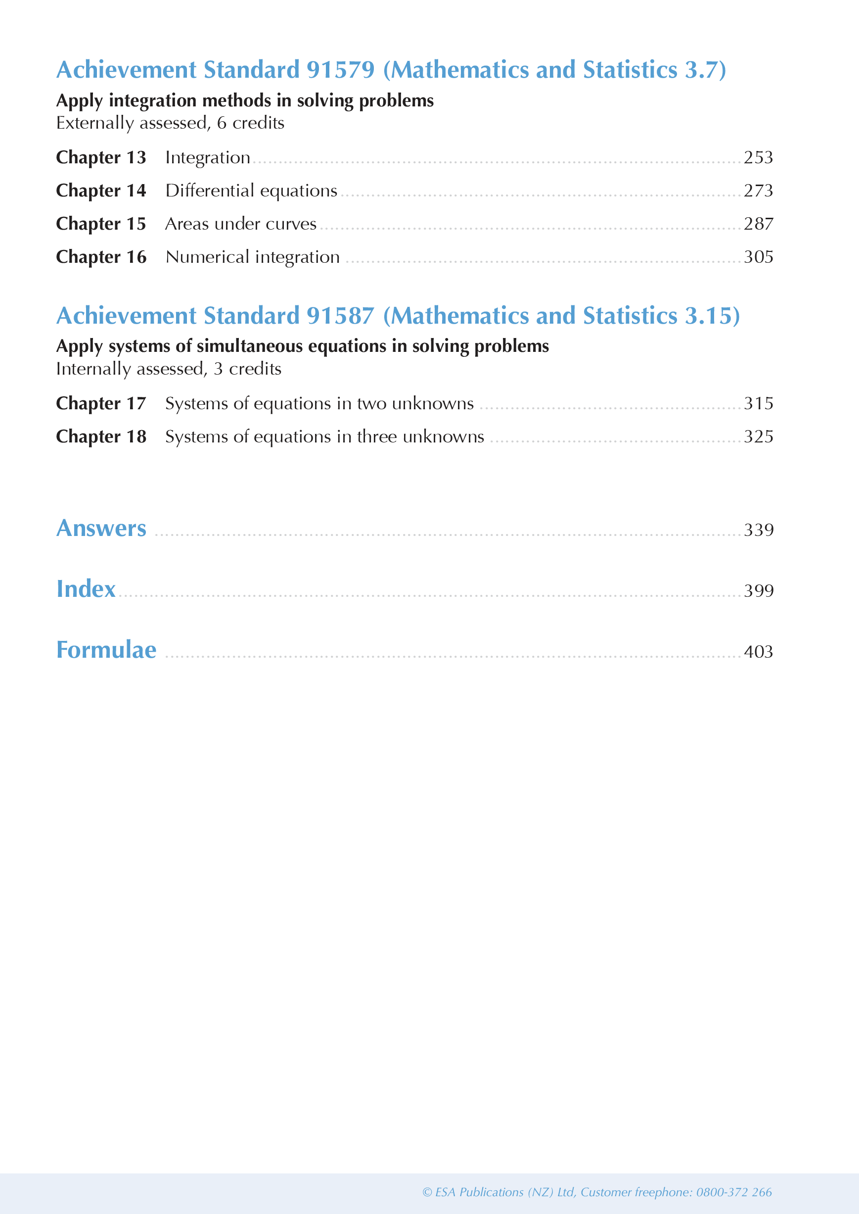 ESA Study Guide Level 3 Calculus