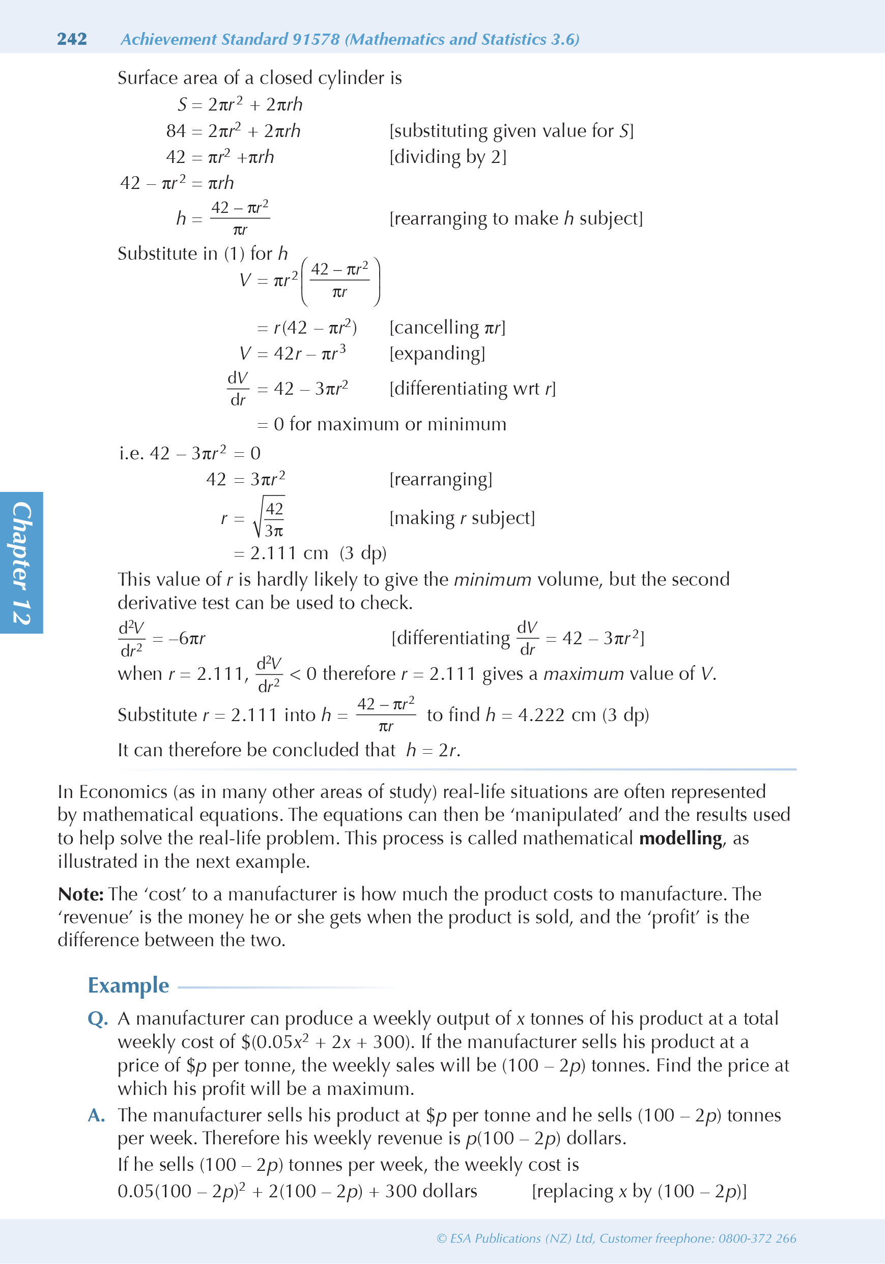 ESA Study Guide Level 3 Calculus