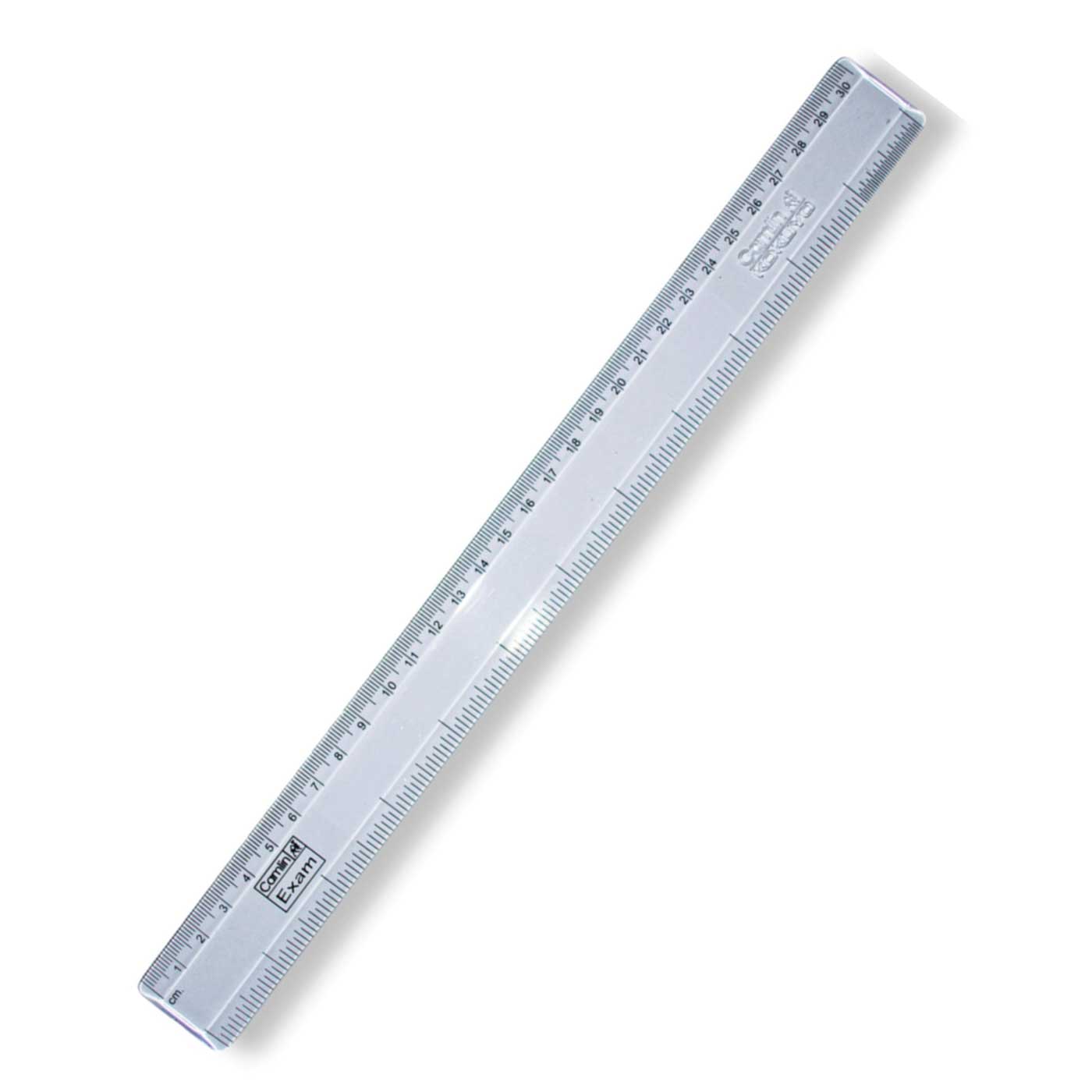 Camlin Ruler 30 cm Clear Plastic