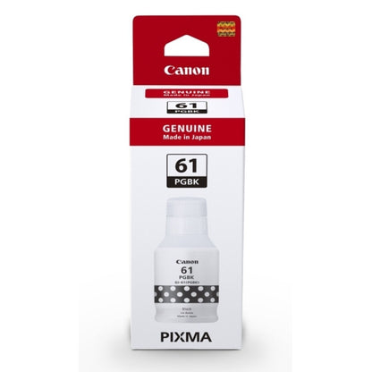 Canon PIXMA GI-61BK Mega Tank Refill Ink Bottle 135ml Black