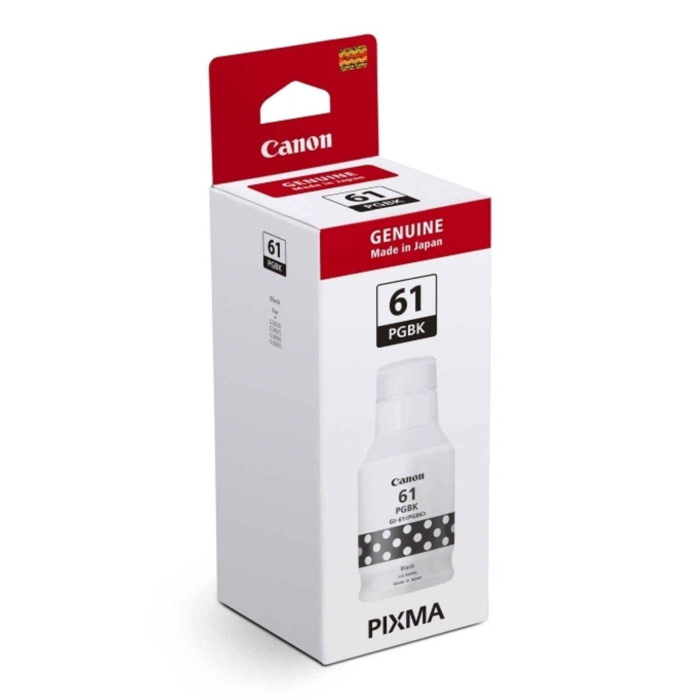 Canon PIXMA GI-61BK Mega Tank Refill Ink Bottle 135ml Black