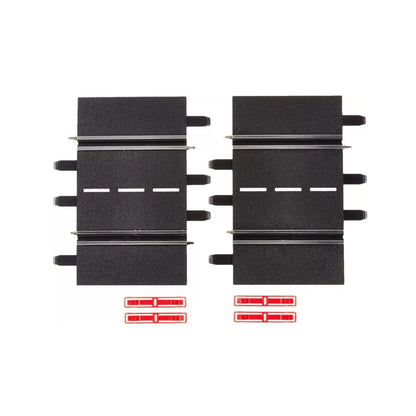 Carrera 1/4 Straights 2-Pack – Digital 124/132 & Evolution Compatible
