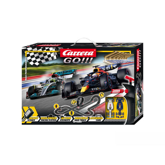 Carrera Digital Slot Car Racing System Go!!! F1 Track-6.3m Max Performance