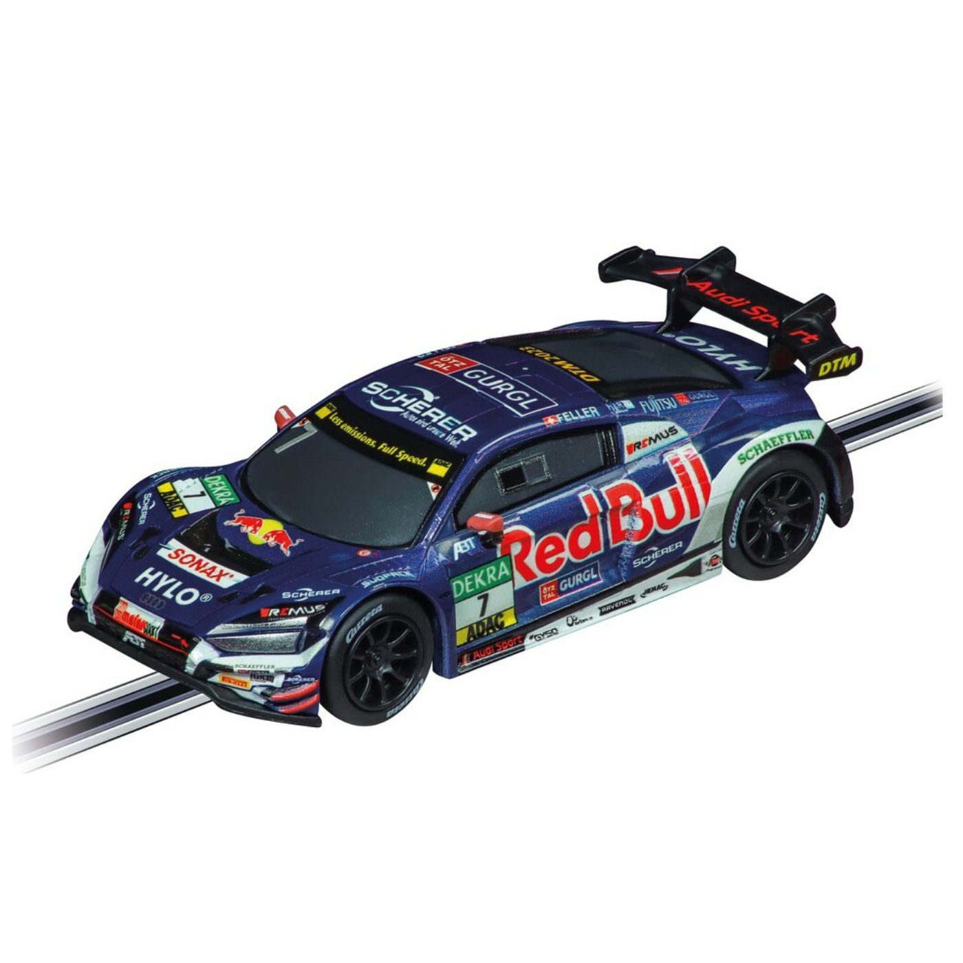Carrera GO!!! DTM Speed Giants Slot Car Racing Set – Audi R8 vs Lamborghini Huracán – 8.9m Track with Loops & Flyover
