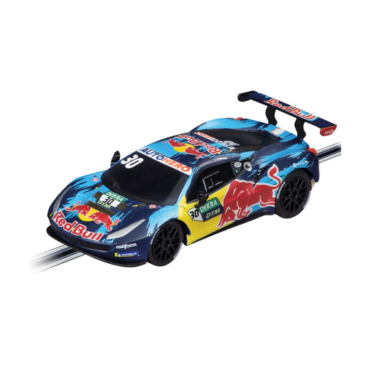 Carrera GO!!! Ferrari 488 GT3 "Red Bull AF Corse No.30" Slot Car – 1:43 Scale