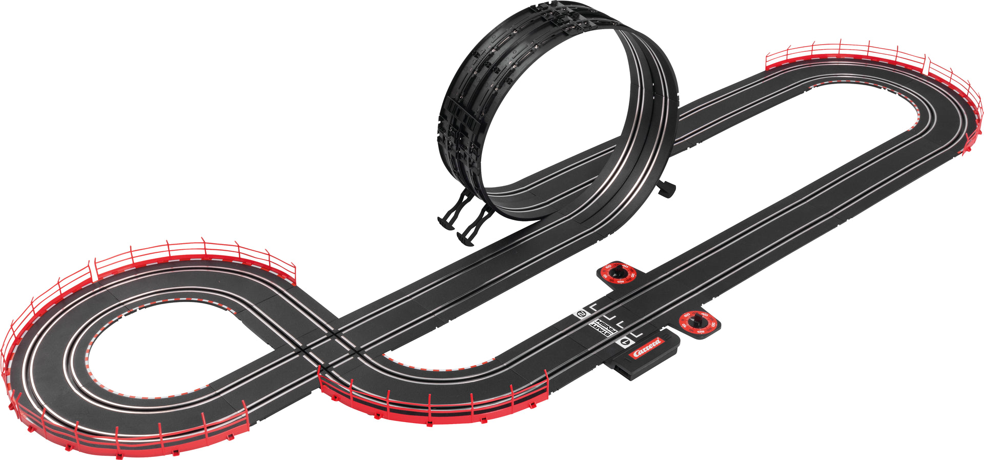 Carrera GO!!! Ferrari Supercar Power Wireless Slot Car Racing Set – Ferrari SF90 XX Stradale – 1:43 Scale