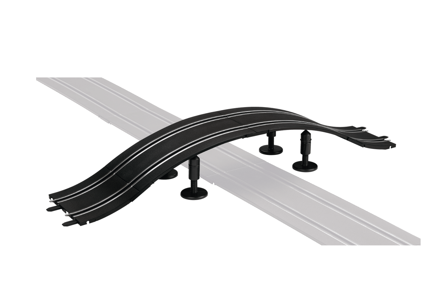 Carrera GO!!! Hump Track / Bridge – 1:43 Slot Car Bridge & Camel Hump Extension Set