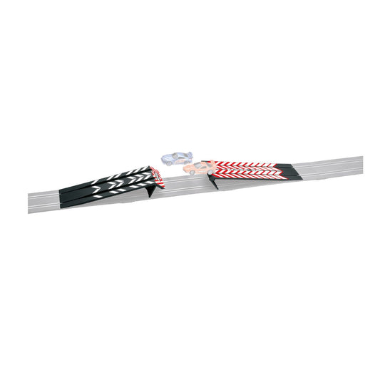 Carrera GO!!! Jump Ramp – 1:43 Slot Car Track Ski Jump for Extreme Racing Action