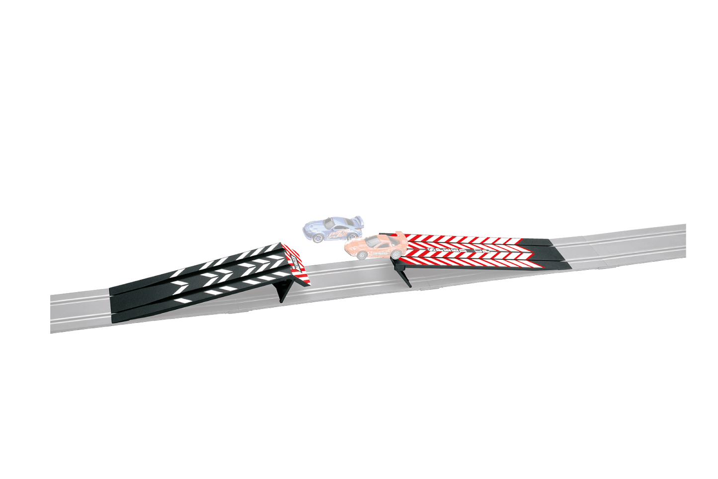 Carrera GO!!! Jump Ramp – 1:43 Slot Car Track Ski Jump for Extreme Racing Action