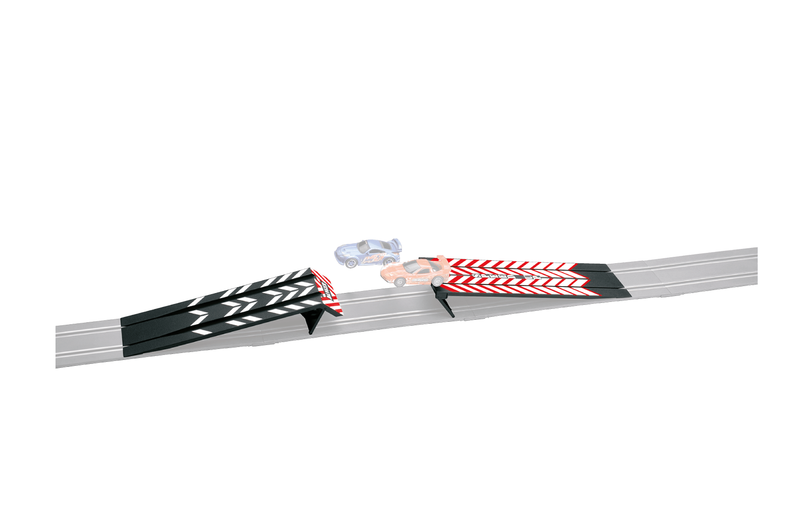 Carrera GO!!! Jump Ramp – 1:43 Slot Car Track Ski Jump for Extreme Racing Action