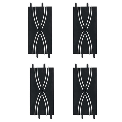Carrera GO!!! Lane Change Section 4pk – 1:43 Slot Car Track Extension for Overtaking Action