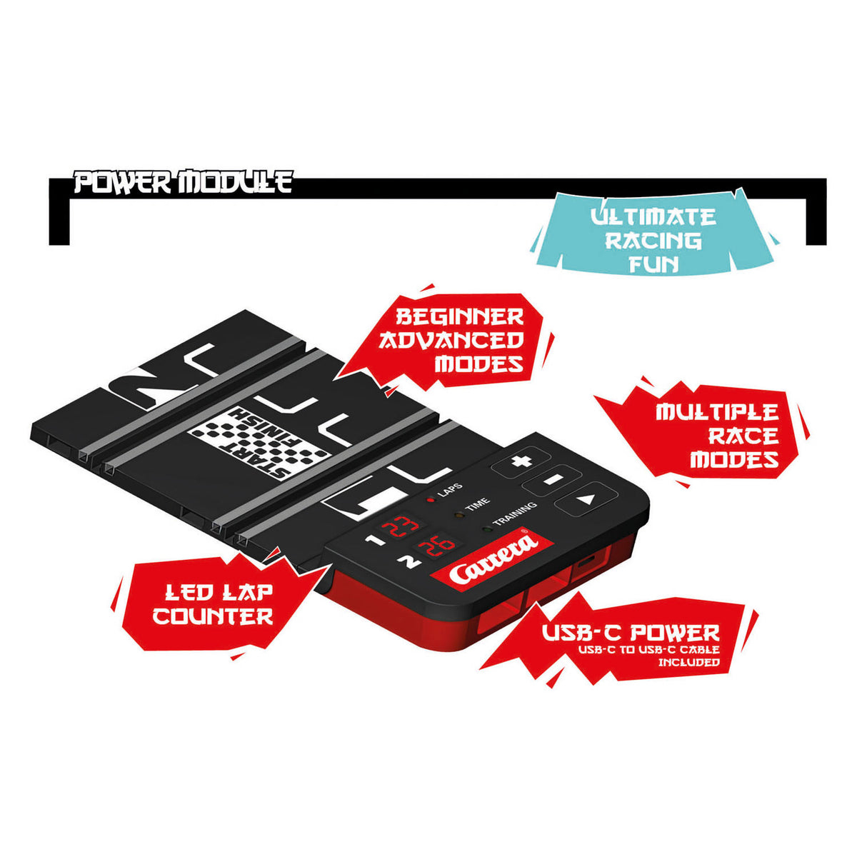 Carrera GO!!! Ronin Racers Track Set | 4.9m Racing Circuit
