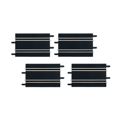 Carrera GO!!! Straight Track 17cm – 4-Pack (1:43 Scale)